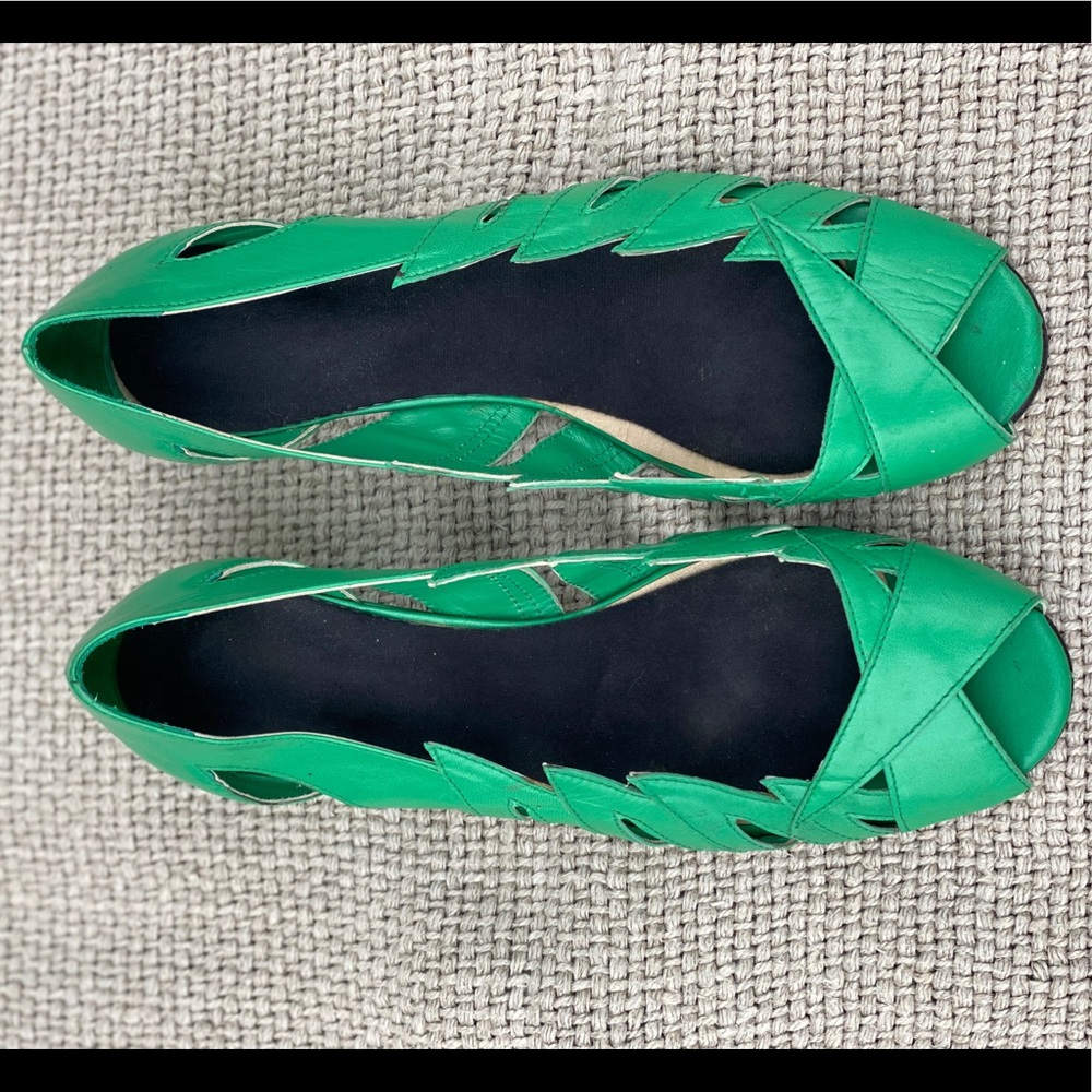 Eley Kishimoto Kelly green lighting pumps - Picture 7 of 8